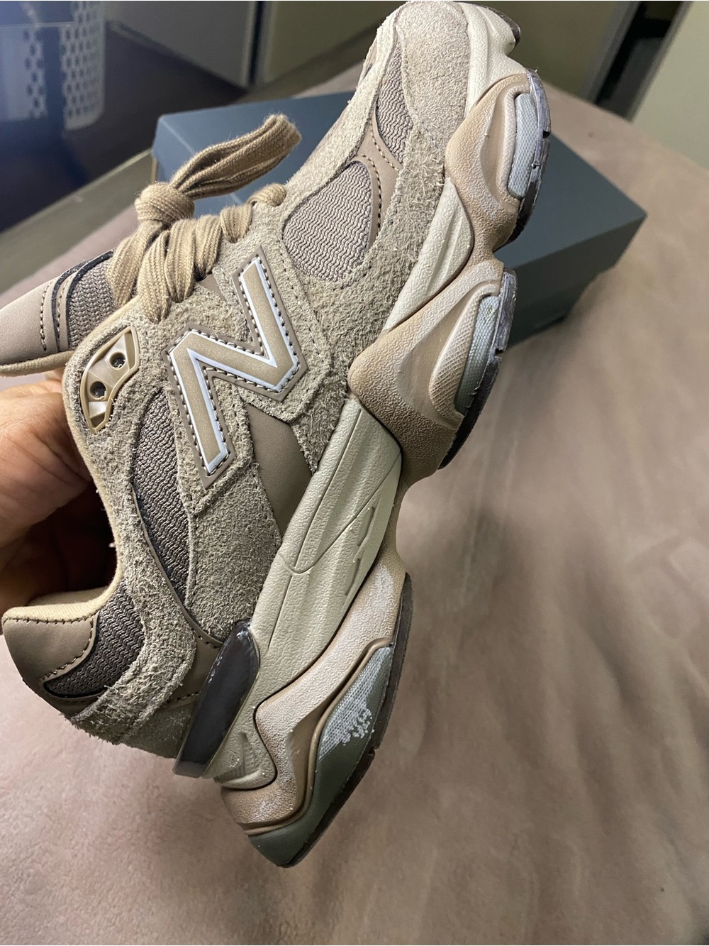 New Balance 9060 New Model aged Versión Women Sneakers Shoes Size 5.5